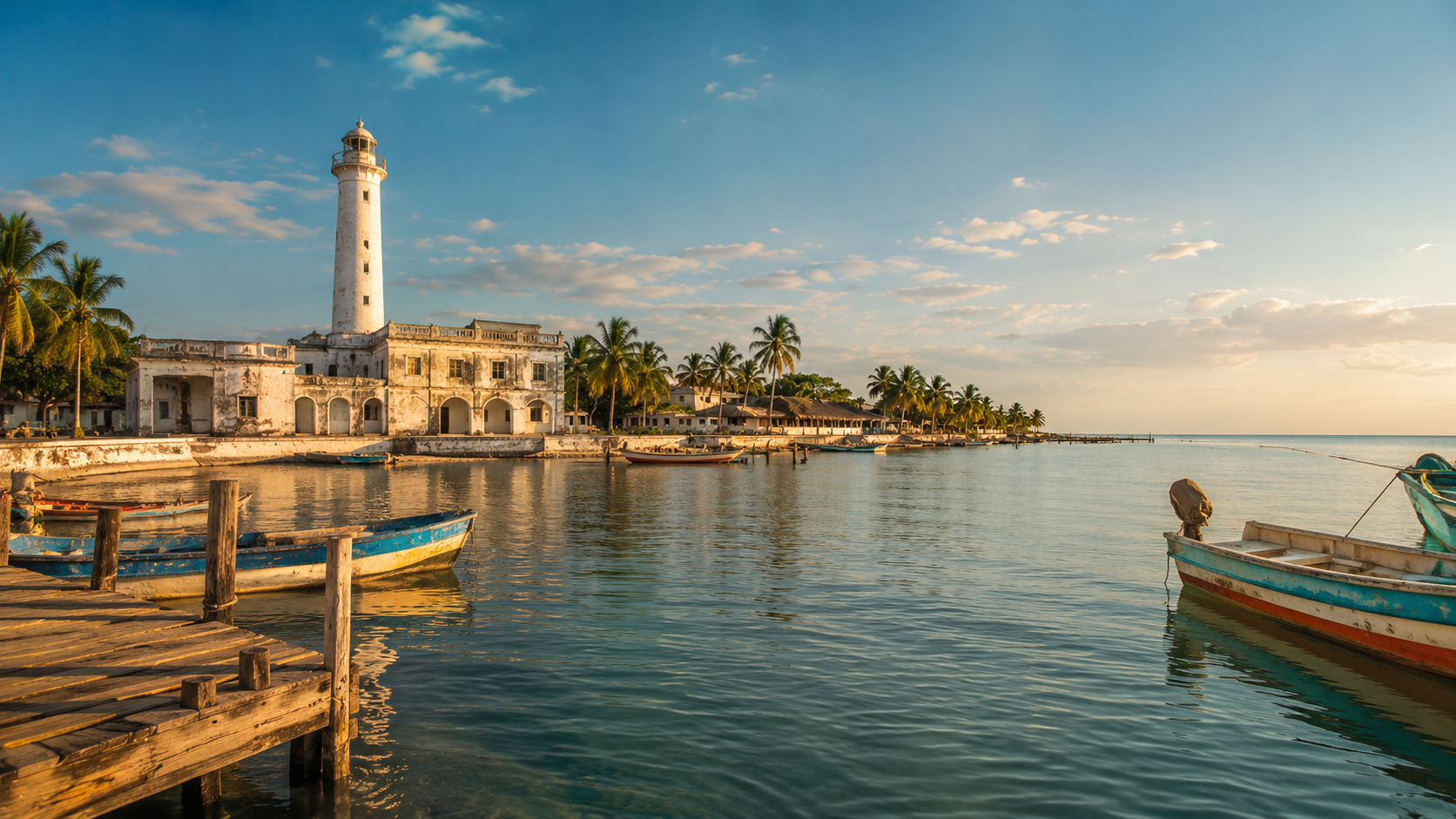 Faro del pueblo mágico de Sisal, Yucatán, próximo a Progreso, cerveza artesanal Cervezas Sisal